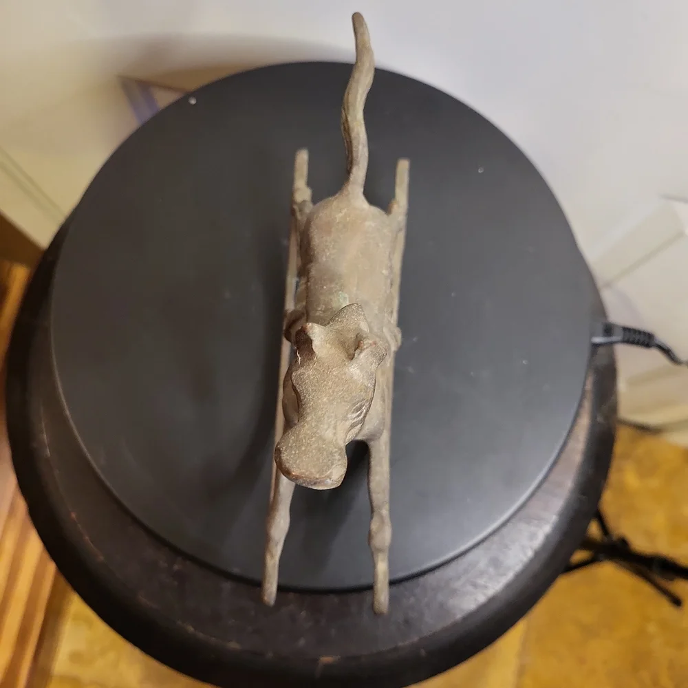 Vintage Brass / Bronze MCM Rocking Horse 7.25" - Picture 5 of 7